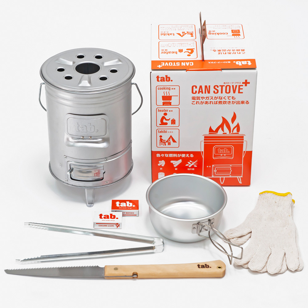 田中文金属 tab マルチに使える缶ストーブ スギカウ &frasl; 田中文金属 tab(タブ) マルチに使える缶ストーブ