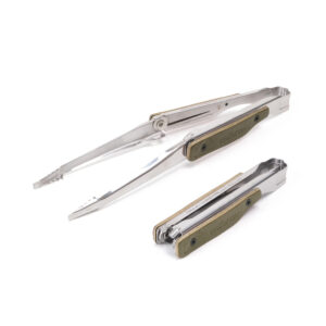 （5月15日発売）フォールディング ロックトング レザー （オリーブ）